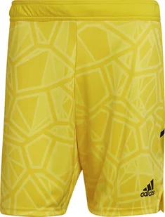 Spodenki bramkarskie męskie adidas Condivo 22 żółte HF0141-M - Spodenki męskie - miniaturka - grafika 1