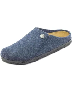 Birkenstock Kapcie w kolorze niebieskim - Kapcie damskie - miniaturka - grafika 1