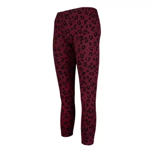 Legginsy ocieplane dziewczęce, pantera, bordo, Tup Tup - Legginsy - miniaturka - grafika 1