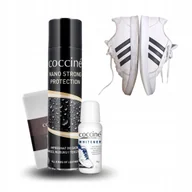 Środki do obuwia i ubrań - Zestaw do Białych Butów Pasta Wybielacz Impregnat Nano Strong Protector 400 - miniaturka - grafika 1