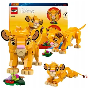 ZESTAW KLOCKÓW LEGO DISNEY SIMBA KRÓL LEW 3W1 RUCHOME KLOCKI ZWIERZĘTA XXL na prezent dla dziecka dzieci zwierzątka - Klocki ZESTAW KLOCKÓW LEGO DISNEY SIMBA KRÓL LEW 3W1 RUCHOME KLOCKI ZWIERZĘTA XXL na prezent dla dziecka dzieci zwierzątka - Klocki - miniaturka - grafika 1