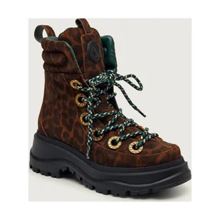 Kurt Geiger Botki na platformie KENSINGTON HIKER zamsz - Botki damskie - miniaturka - grafika 1