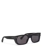 Okulary przeciwsłoneczne - Tom Ford Okulary przeciwsłoneczne Juan FT1181-N 01A Czarny - miniaturka - grafika 1