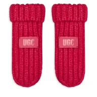 Rękawiczki - Rękawiczki dziecięce Ugg K Chunky Mitten 100030 Różowy - miniaturka - grafika 1