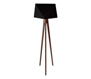 Lampa podłogowa BAKARO 1xE27/60W/230V dąb czarny - Lampy stojące - miniaturka - grafika 1