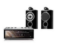 Zestawy stereo - Rose RS520 (srebrny) + 805 D4 (czarny) - miniaturka - grafika 1