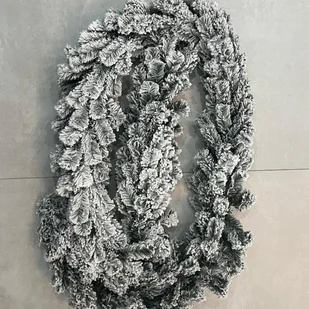 GIRLANDA 270 CM ŚWIĄTECZNA DEKORACJA ŚNIEG - Ozdoby bożonarodzeniowe - miniaturka - grafika 1