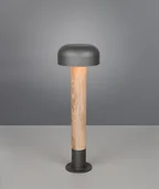 Lampy ogrodowe - Fraser H54 stojąca ogrodowa 1xE27 szara/jasne drewno 562560135 - miniaturka - grafika 1