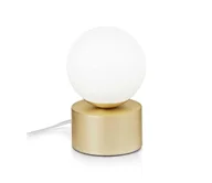 Lampy stojące - Ideal Lux - LED Lampa stołowa PERLAGE 1xG9/3W/230V złota/biała - miniaturka - grafika 1