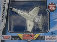 Samoloty i helikoptery - samolot McDonnell Douglas F/A-18 Hornet 4,5" 11,5 cm METAL Motormax BOX - miniaturka - grafika 1