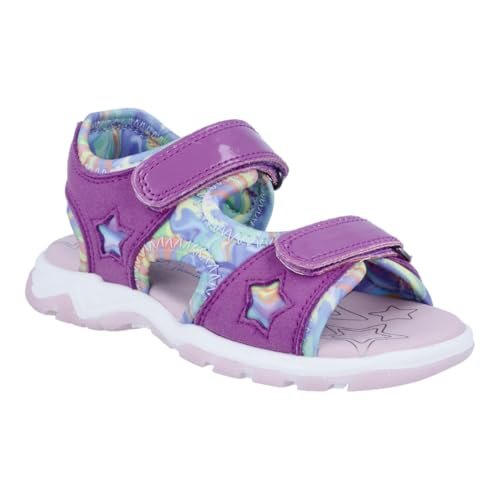 Richter Buty dziecięce dla chłopców i dziewczynek, sandały Leonie, różowe/Whirll Multi, 27 EU
