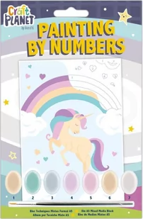 Malowanie po numerach, jednorożec - Malowanie po numerach - miniaturka - grafika 1