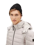 Czapki męskie - TOM TAILOR Denim Męskie Czapka beanie 1032586, 29999 - Black, ONESIZE - miniaturka - grafika 1