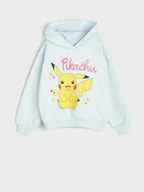 Swetry dla dziewczynek - Sinsay - Bluza Pokémon - zielony - miniaturka - grafika 1
