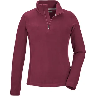 Bluza dziewczęca Killtec KSW 188 GRLS FLC SHRT - Odzież sportowa dziecięca - miniaturka - grafika 1