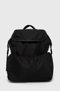 Calvin Klein plecak damski kolor czarny duży gładki - Plecaki - miniaturka - grafika 1