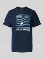 Koszulki męskie - T-shirt z nadrukiem z logo - miniaturka - grafika 1