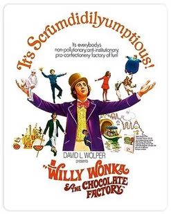 Willy Wonka and The Chocolate Factory (steelbook) (Willy Wonka i fabryka czekolady) (Limited) - Komedie Blu-Ray - miniaturka - grafika 1