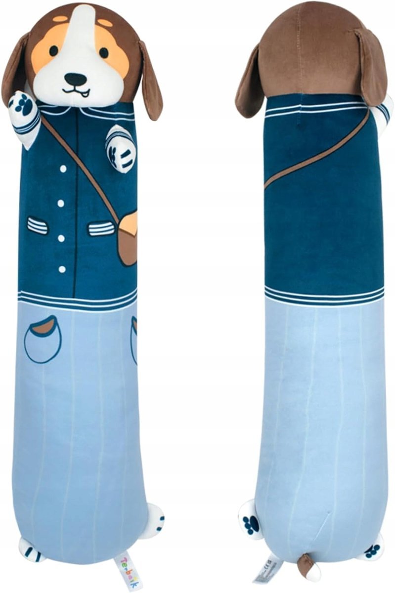 Pluszak Pies Maskotka Poduszka Duży XXL 70 cm Przytulanka Piesek Słodki