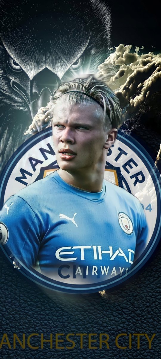 PODKŁADKA POD MYSZ Nadruk 22x18 cm Erling Haaland Manchester City Prezent