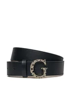 Paski - Guess Pasek Damski BW9052 P4130 Czarny - miniaturka - grafika 1