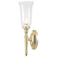 Lampy ścienne - Elstead Lighting Kinkiet łazienkowy IP44 1pł BATH/DYRDEN2 PB DYRDEN ELSBATH/DRYDEN2 PB - miniaturka - grafika 1