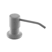 Akcesoria do armatury i ceramiki - Dozownik do płynu okrągły - Szary - miniaturka - grafika 1