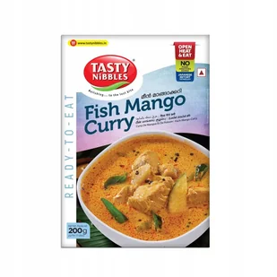 Danie gotowe Fish Mango Curry Tasty Nibbles 200g - Szybkie dania obiadowe - miniaturka - grafika 1