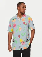 Koszule męskie - Vans Koszula Calmosa Ss Woven VN000G7J Niebieski Regular Fit - miniaturka - grafika 1