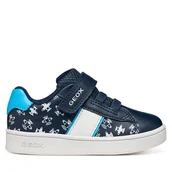 Buty dla chłopców - Sneakersy Geox B Eclyper Boy B455LA 000BC CF44D D Granatowy - miniaturka - grafika 1
