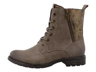 Botki damskie - Tom Tailor Damskie sztyblety 4290330015, mud, 43 EU, Mud, 43 EU - miniaturka - grafika 1