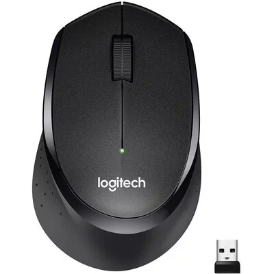 Logitech M330 Silent Plus czarna (910-004909)