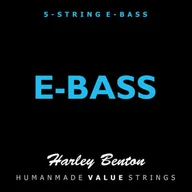 Struny gitarowe  - Struny do gitary basowej basu 5 strunowego Harley Benton - miniaturka - grafika 1