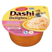 Przysmaki dla kotów - INABA CAT Dashi Delights łosoś 70g - miniaturka - grafika 1