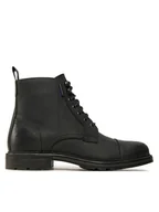 Botki męskie - Jack&Jones Trzewiki 12268146 Szary - miniaturka - grafika 1