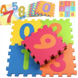 PUZZLE PIANKOWE MATA EVA 10 SZT LICZBY CB-102 - Maty edukacyjne - miniaturka - grafika 1
