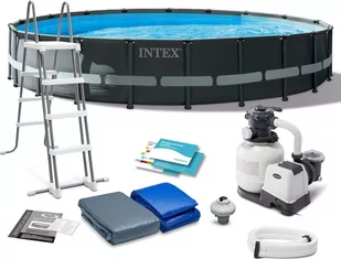 Intex Basen stelażowy 610cm 11w1 (26334) - Baseny ogrodowe - miniaturka - grafika 1