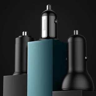 Baseus Grain Pro ładowarka samochodowa 2x USB 4,8 A czarny (CCALLP-01) - Ładowarki samochodowe - miniaturka - grafika 13