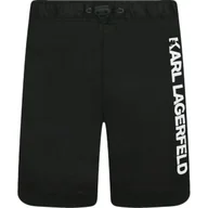 Spodnie i spodenki dla chłopców - Karl Lagerfeld Kids Szorty kąpielowe | Regular Fit - miniaturka - grafika 1