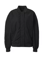 Kurtki damskie - Urban Classics Damska kurtka damska z recyklingu, oversized Light Bomber, czarny, 3XL - miniaturka - grafika 1