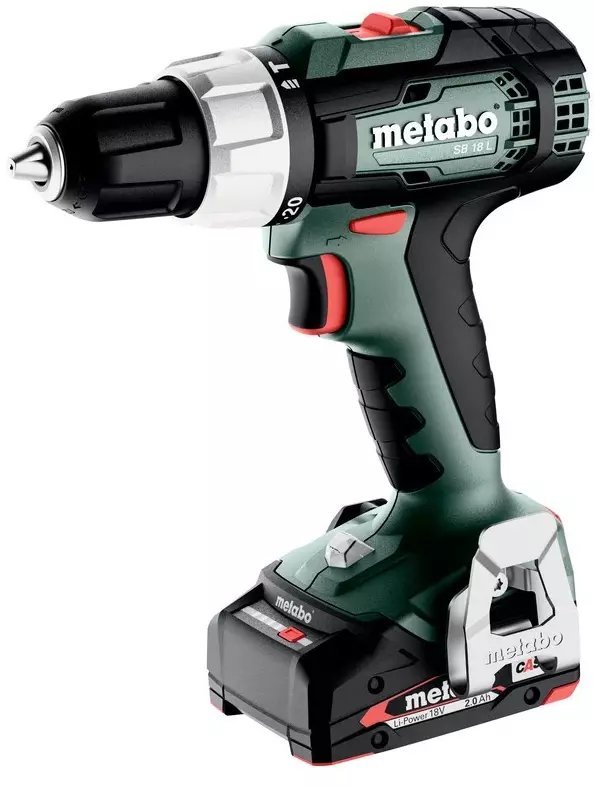 Metabo Wiertarko-wkrętarka SB 18 L 18 V 2 x akumulator 2 Ah 614053500