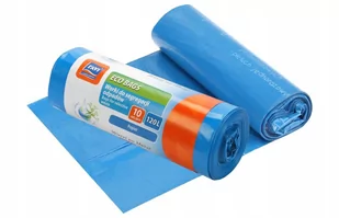 Worki Eco Bags Z 120L 10szt Niebieskie - Worki na śmieci - miniaturka - grafika 1