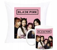 Gadżety dla niej i dla niego - ZESTAW PODUSZKA + KUBEK Prezent BLACKPINK K-POP PIOSENKARKI + IMIĘ 41 - miniaturka - grafika 1