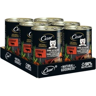 Cesar Natural Goodness Wołowina 6x400 g - Mokra karma dla psów - miniaturka - grafika 1