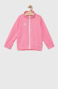 adidas Performance kurtka dziecięca ENT22 PREJKTY kolor różowy - Kurtki i płaszcze dla dziewczynek - miniaturka - grafika 1