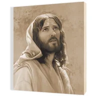 Ikony i obrazy sakralne - Obraz religijny na płótnie Jezus Chrystus - miniaturka - grafika 1