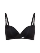 Biustonosze - Tommy Hilfiger Biustonosz damski Kobiety czarny jednolity, 80B - miniaturka - grafika 1