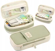 Piórniki - Piórnik rozkładany dla dzieci, Edibazzar, gładki, jasnozielony - miniaturka - grafika 1