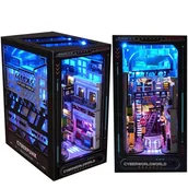 Domki dla lalek - Miniaturowy domek Book Nook - Cyberworld - miniaturka - grafika 1