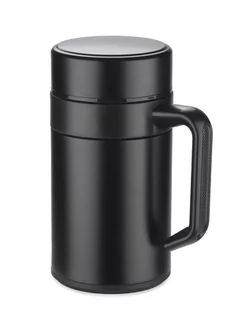 Kubek termiczny BOSSKI 400 ml 16028-02 Czarny - Kubki termiczne - miniaturka - grafika 1